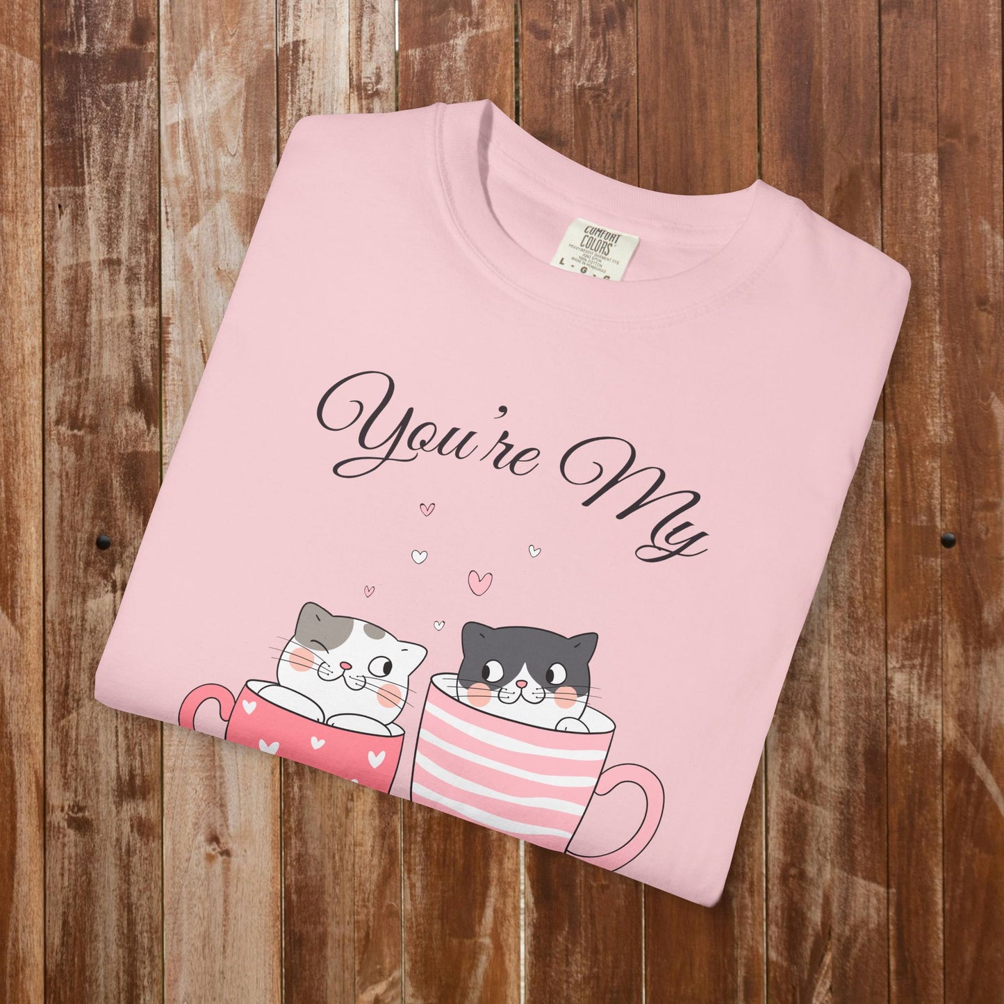 Valentine Purrfect cutest cups cats t-shirt gift