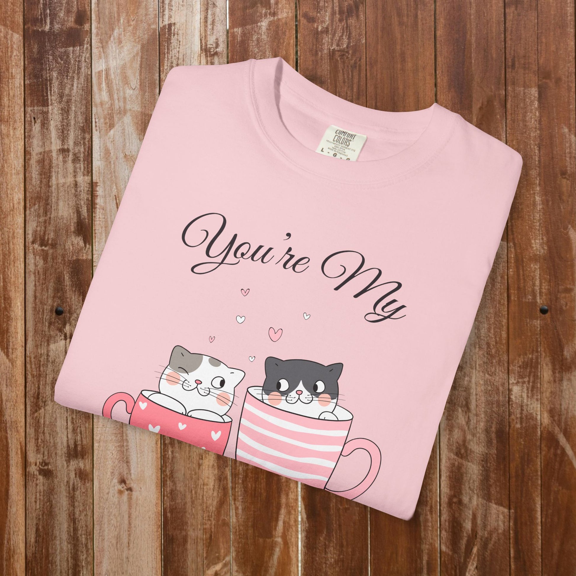 Valentine Purrfect cutest cups cats t-shirt gift