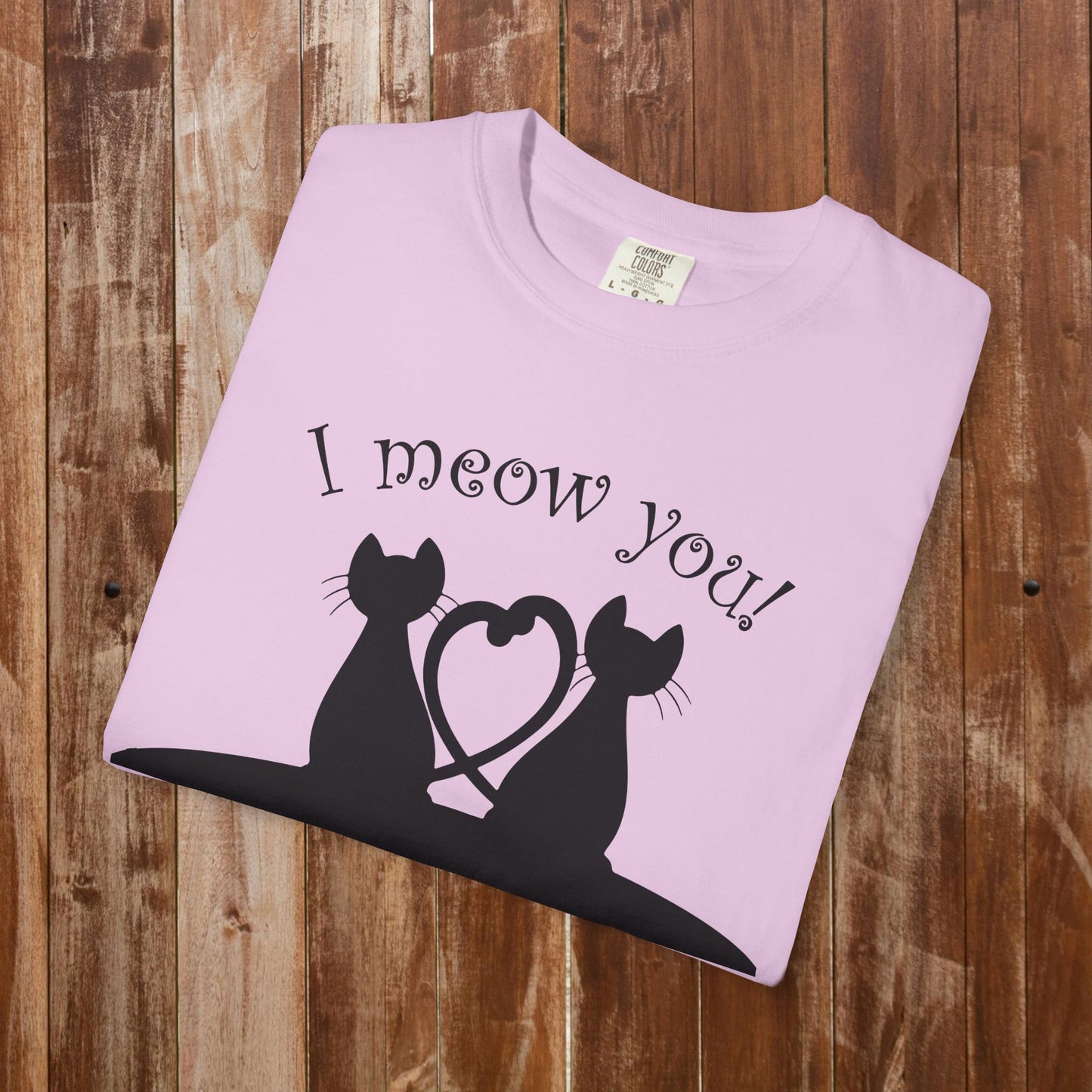 I Meow You Words Not Enough t-shirt ash grey cat gift