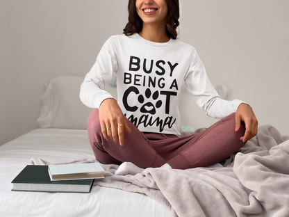 Busy Being a Cat Mama | Because Cat Parenting is a Full-Time Job