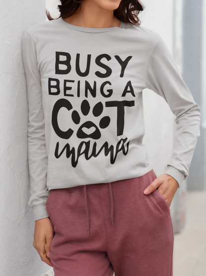 Busy Being a Cat Mama | Because Cat Parenting is a Full-Time Job