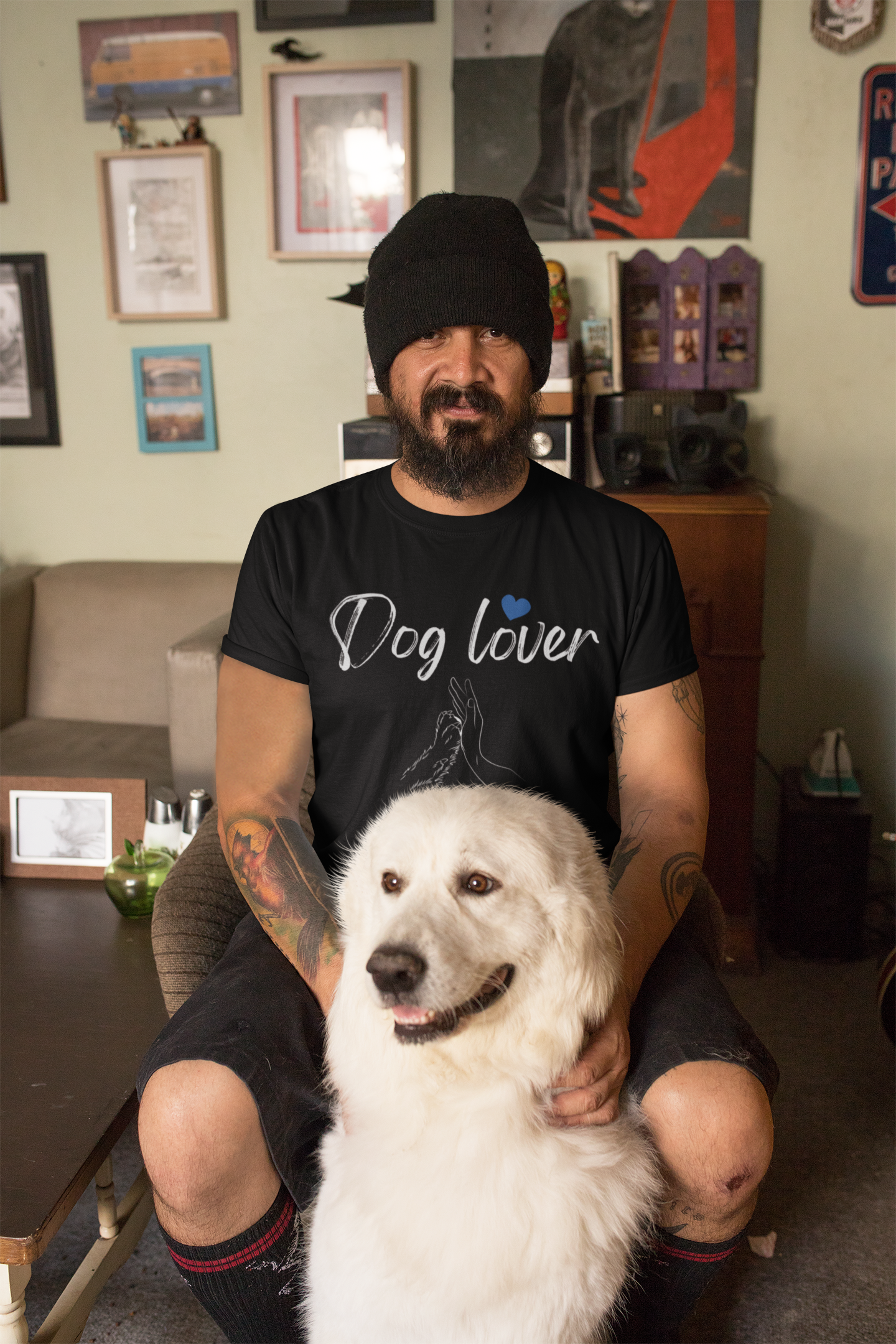 Dog Lover Perfect Harmony t-shirt brown birthday gift