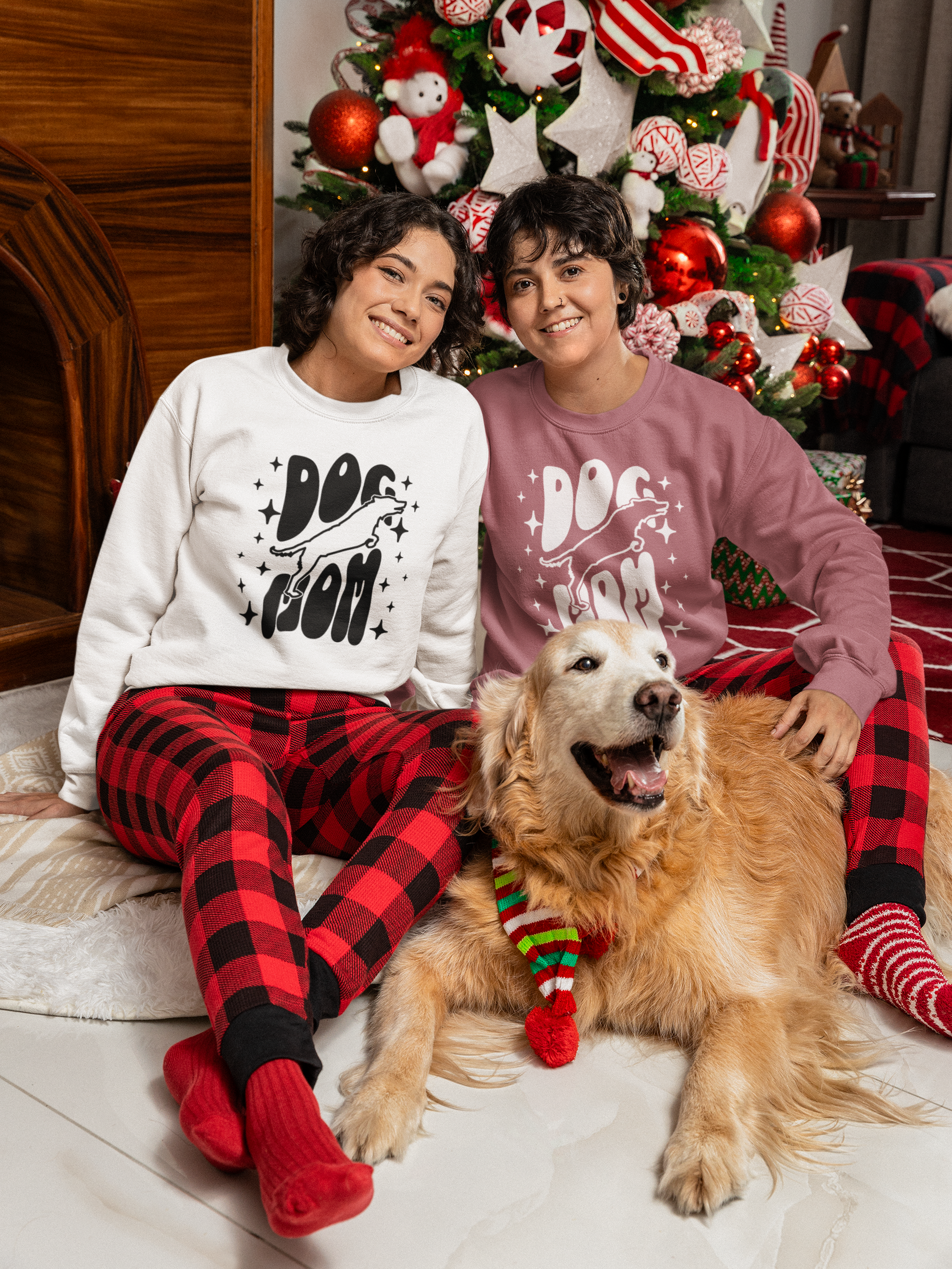 Dog Mom Sweatshirt – Retro Star Graphic | Garment-Dyed Comfort Colors Pullover - WhiskersMethod