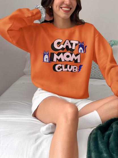 Cat Mom Club Sweatshirt – For the Cat Mom Who Needs No Explanation - WhiskersMethod